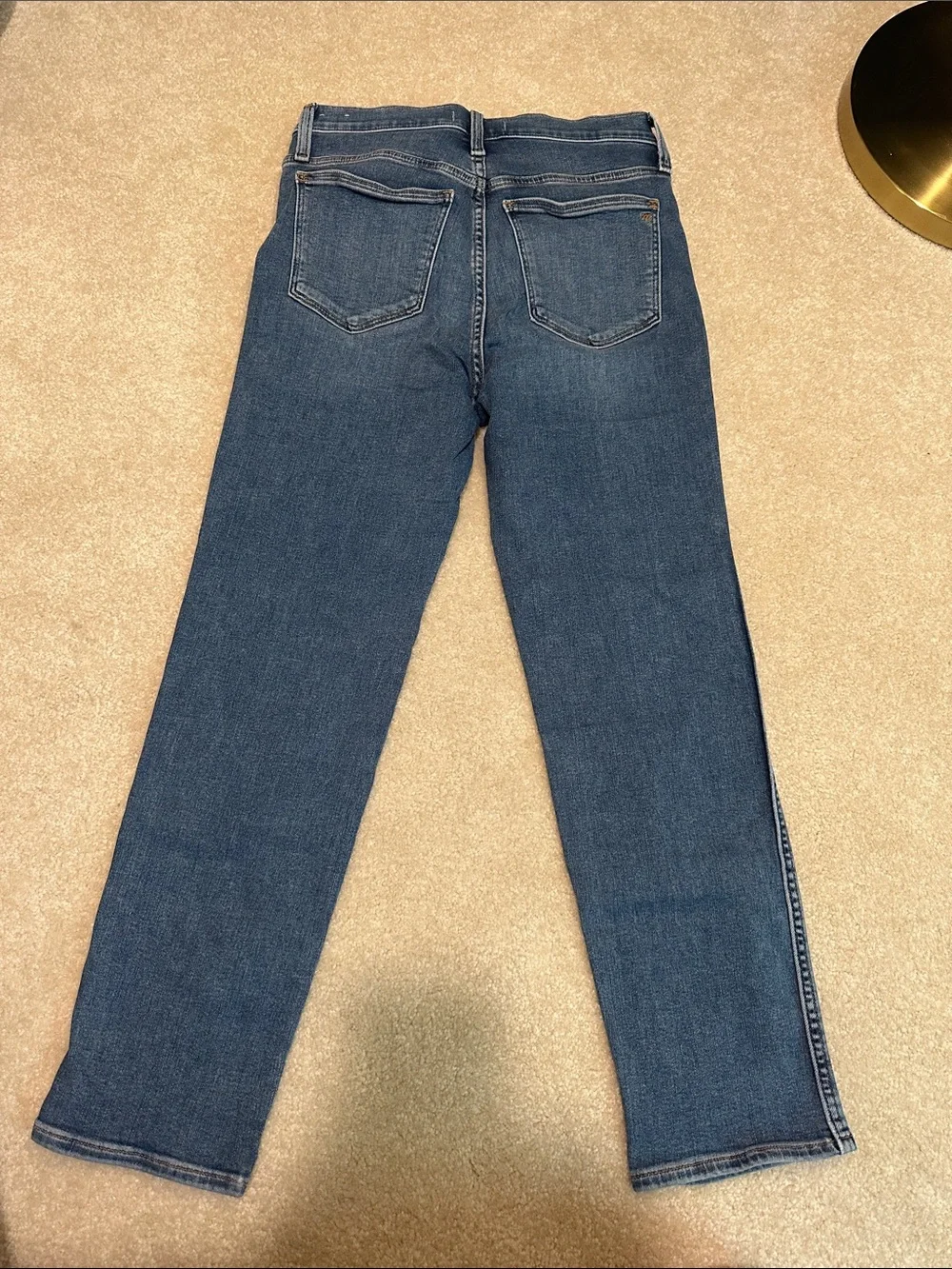 Madewell Women's Straight-Leg Jeans in Medium Blue Wash